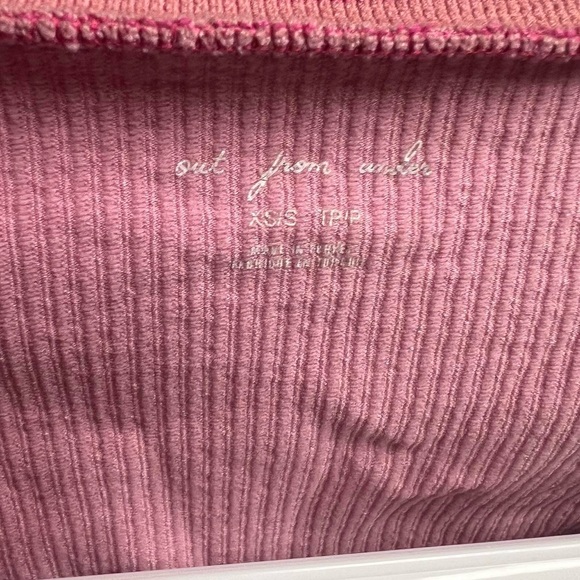 Out from under go for gold pink long sleeve top - Picture 3 of 4